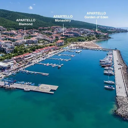 Апартхотел Apartello⊛com Diamond - Private Near Marina Dinevi In