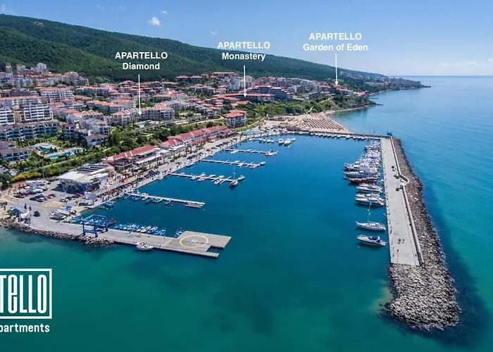 Apartmanhotel Apartello⊛com Diamond - Private Near Marina Dinevi In